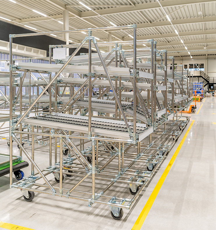 ESD flowracks