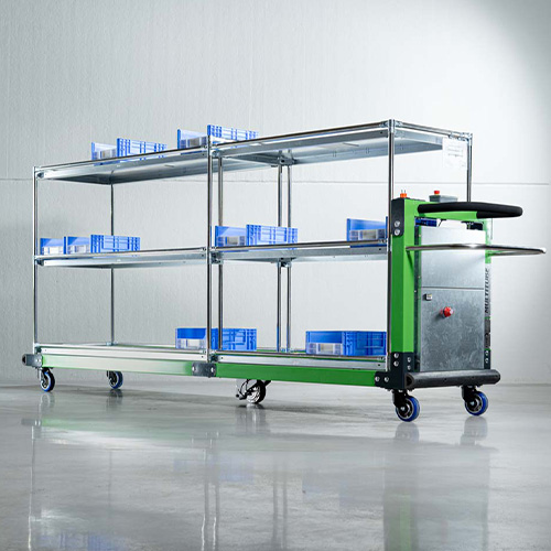 Electric picking cart