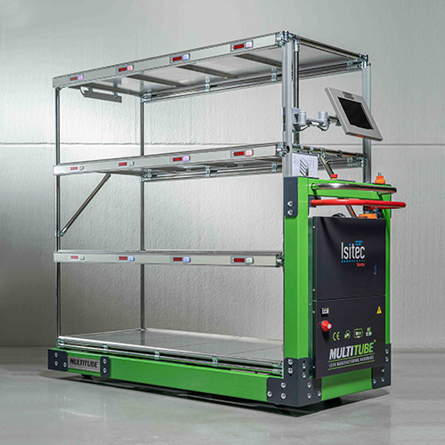 Pick to light cart