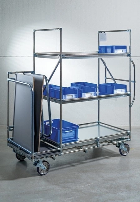 Double picking trolley | 706-219