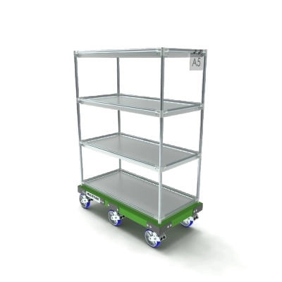 Shelf cart single