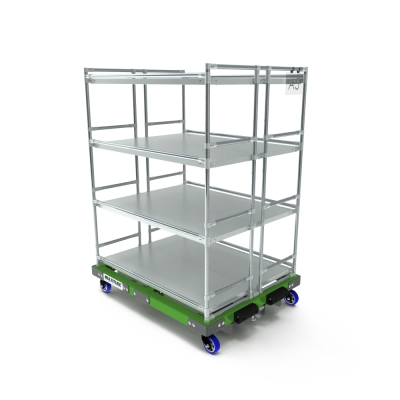 Low level Forklift picking cart