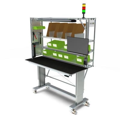 Adjustable workbench