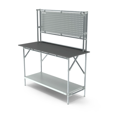 Werktafel met gereedschapswand