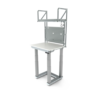 Elektrisch verstelbaar pakstation