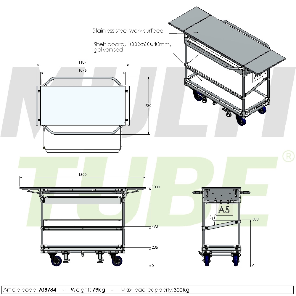 Assemblage trolley | 708734
