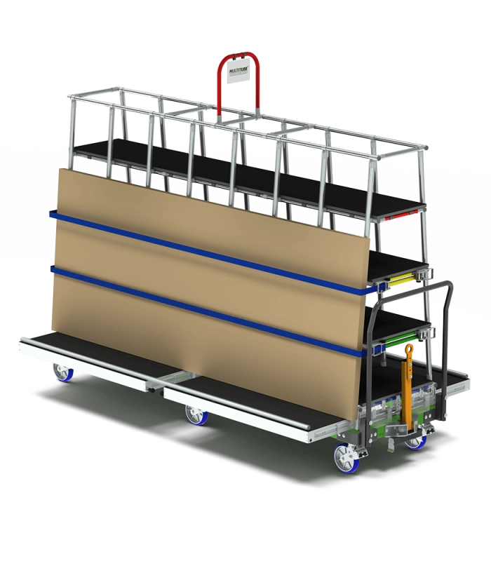 Wózek na drewno do traktora elektrycznego | 708736