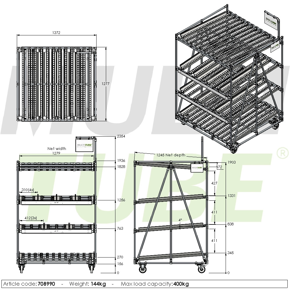 Flow rack | 708990