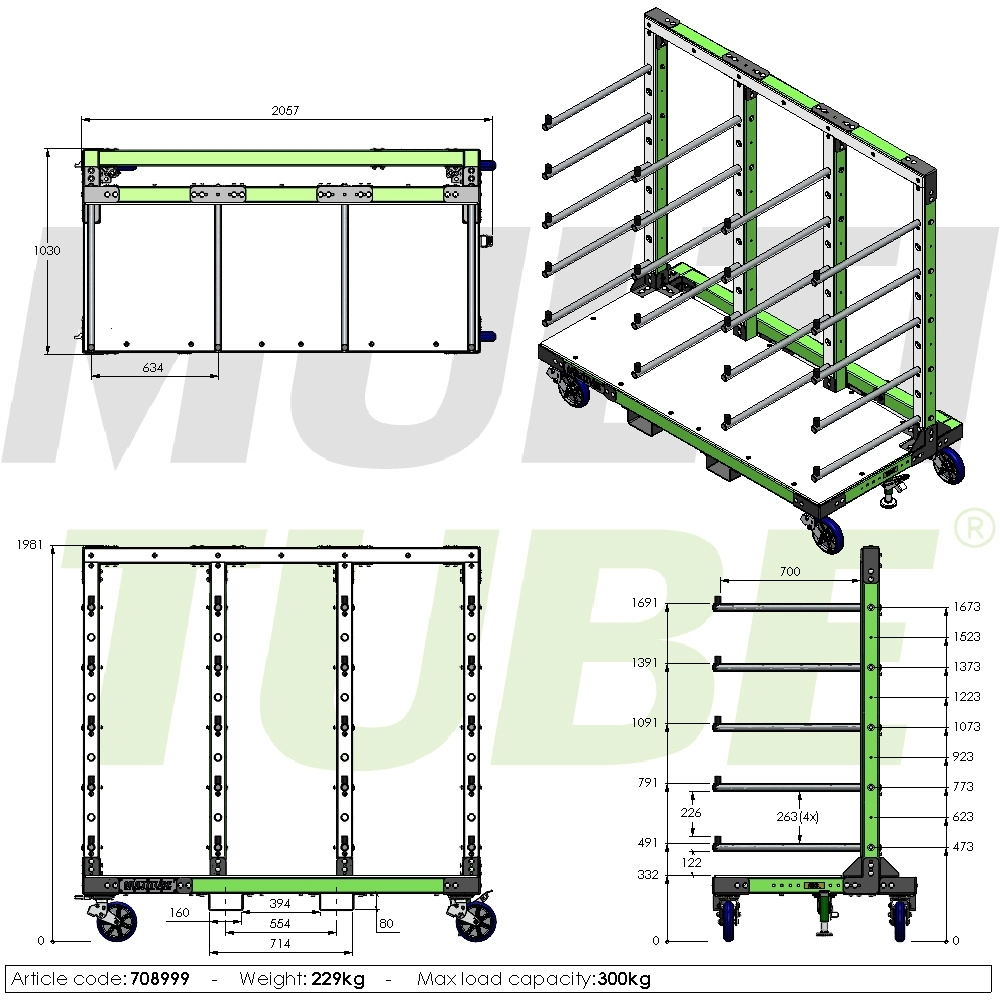 Wózek transportowy | 708999