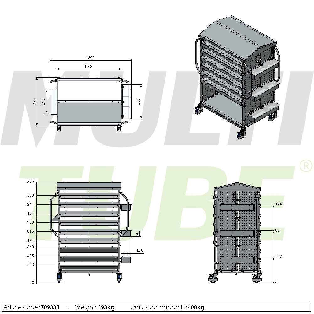 Customised cart | 709331