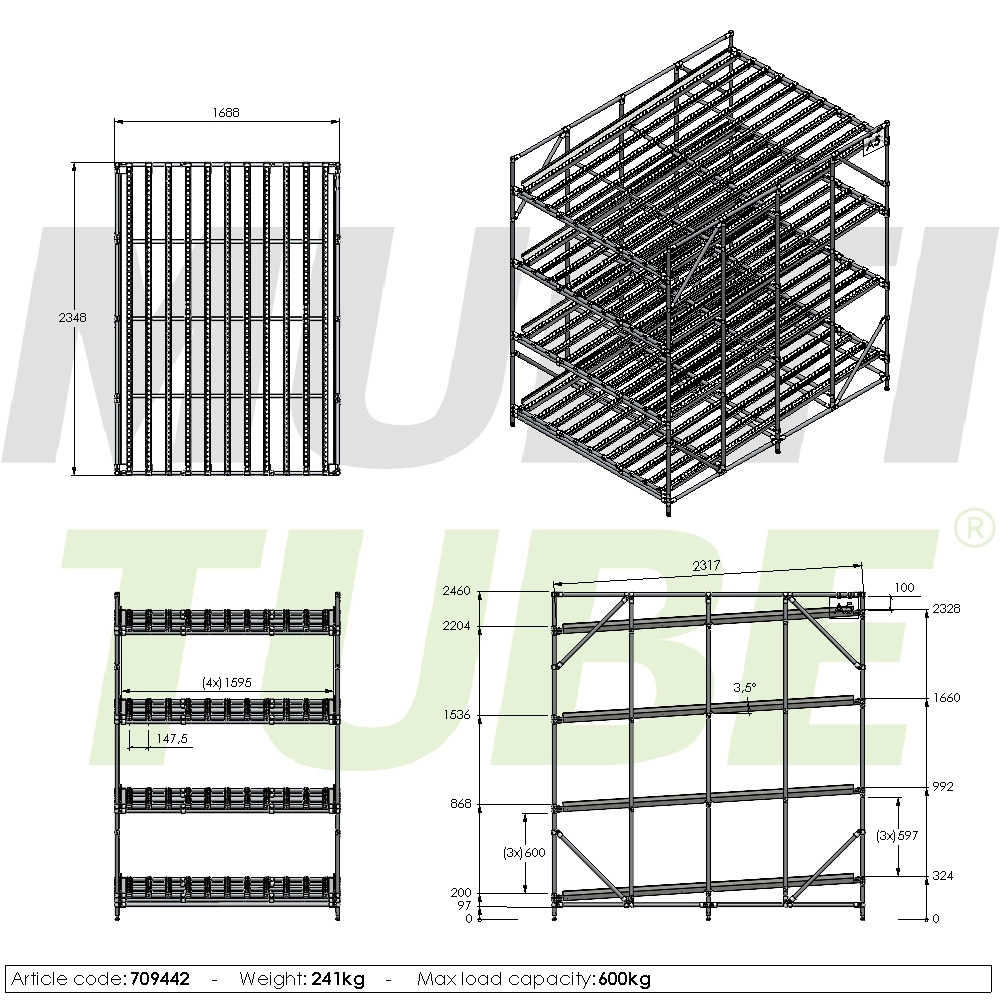 Rollover rack | 709442