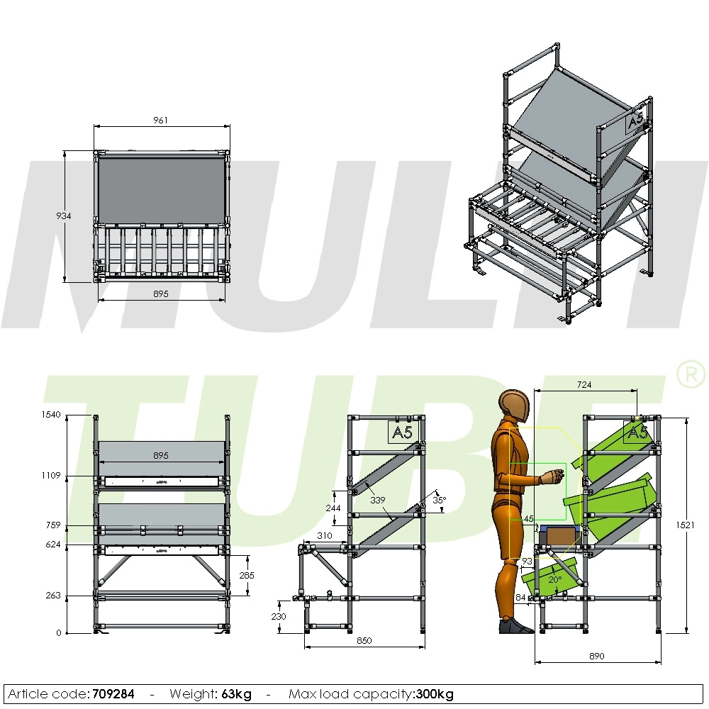 Customised flowrack | 709284