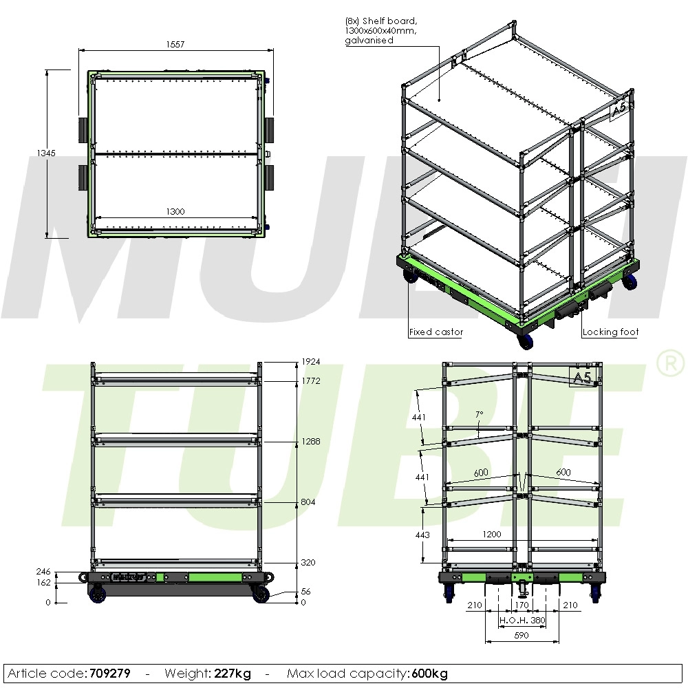 Forklift picking cart | 709279