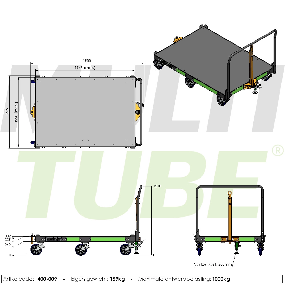 Plattformwagen | 400-009
