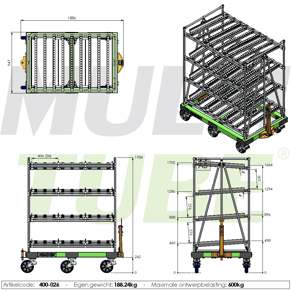Milkrun cart | 400-026