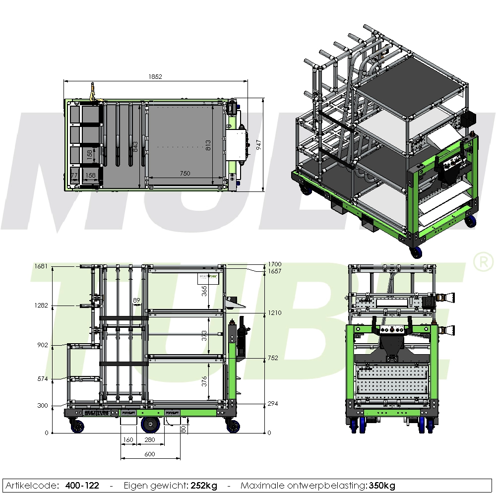E-pick-to-light cart | 400-140