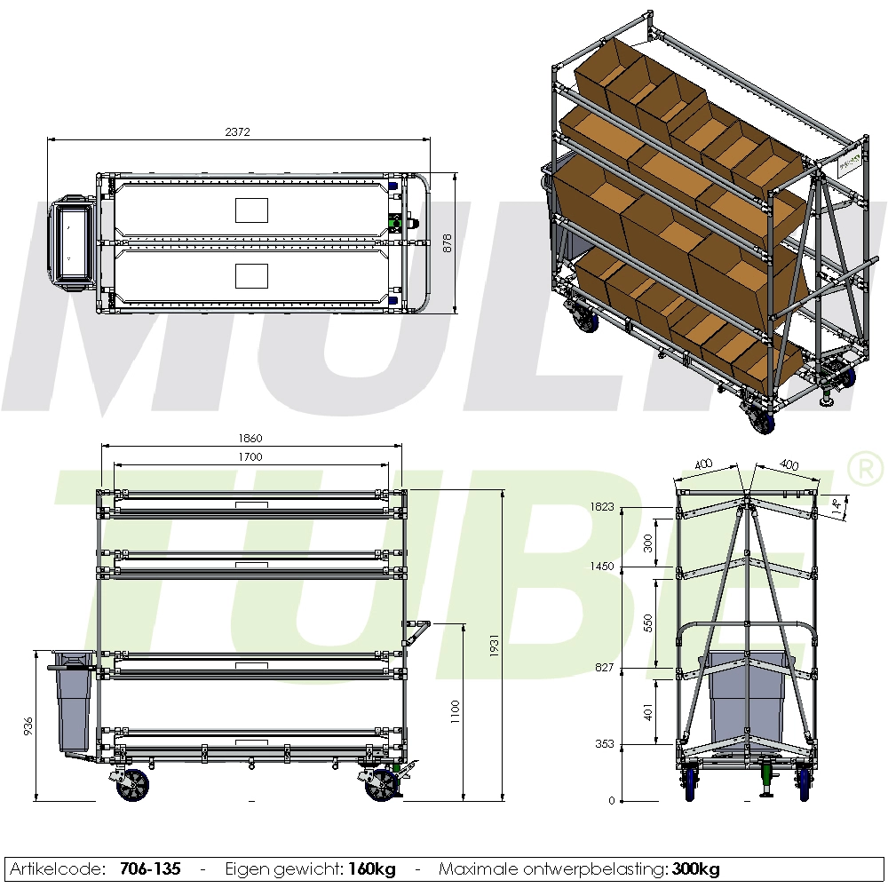 Picking trolley | 706-135