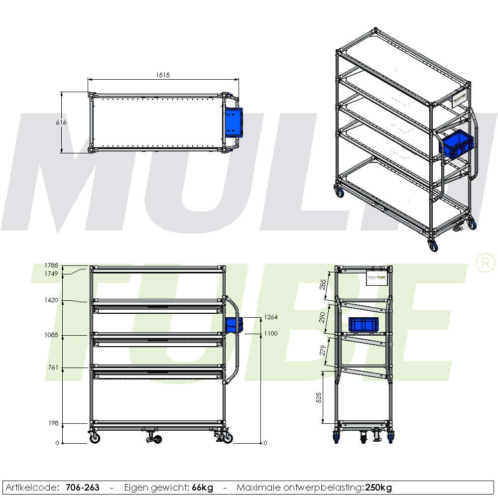 Picking trolley | 706-263