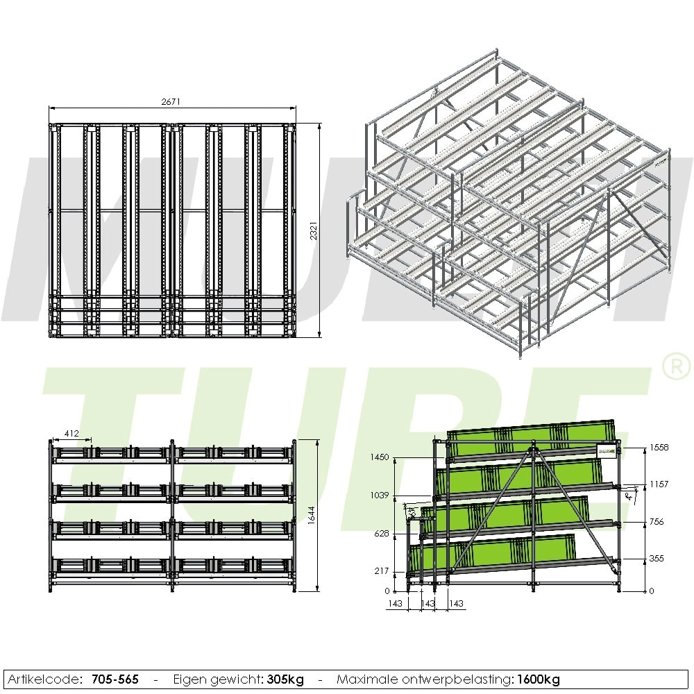 Rollover rack | 705-565