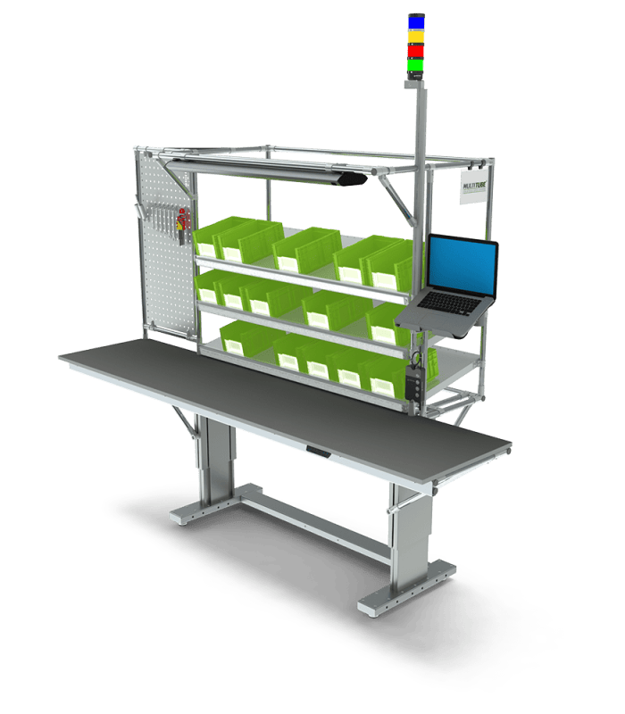 Height adjustable workbench | 706-195
