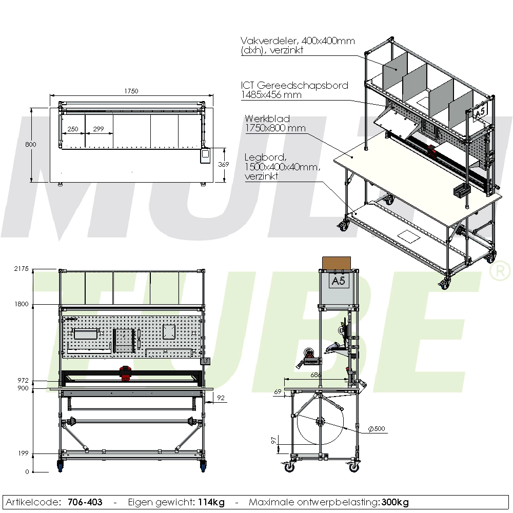 Packing table | 706-403