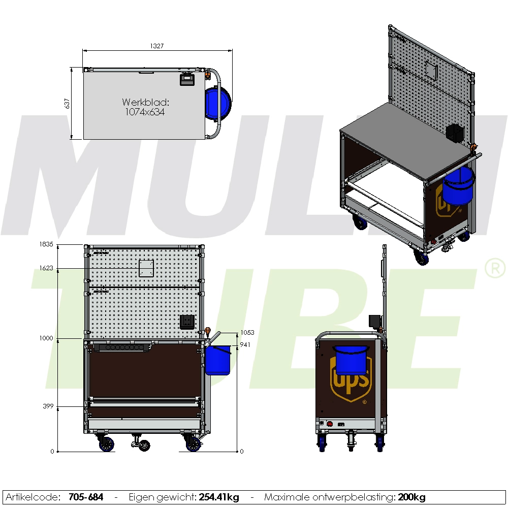 Mobiele werkplek | 705-684