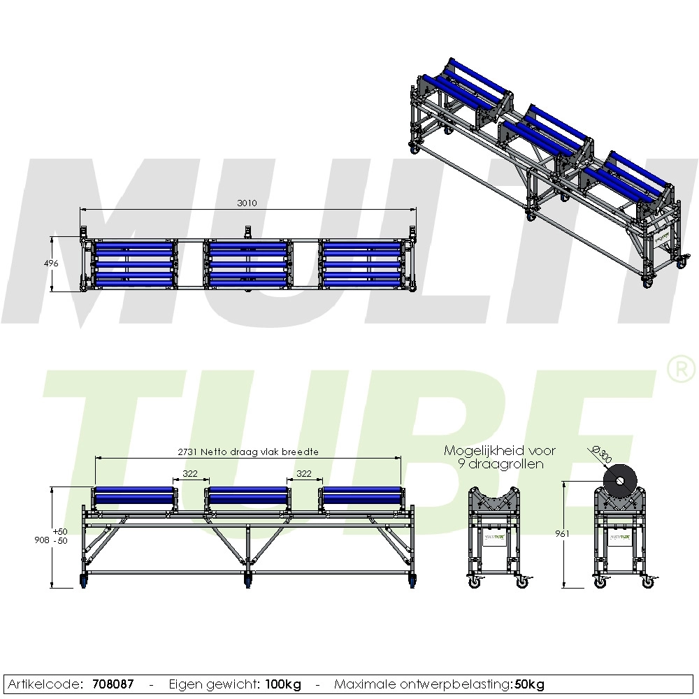 Roll holder | 708087 + 708086