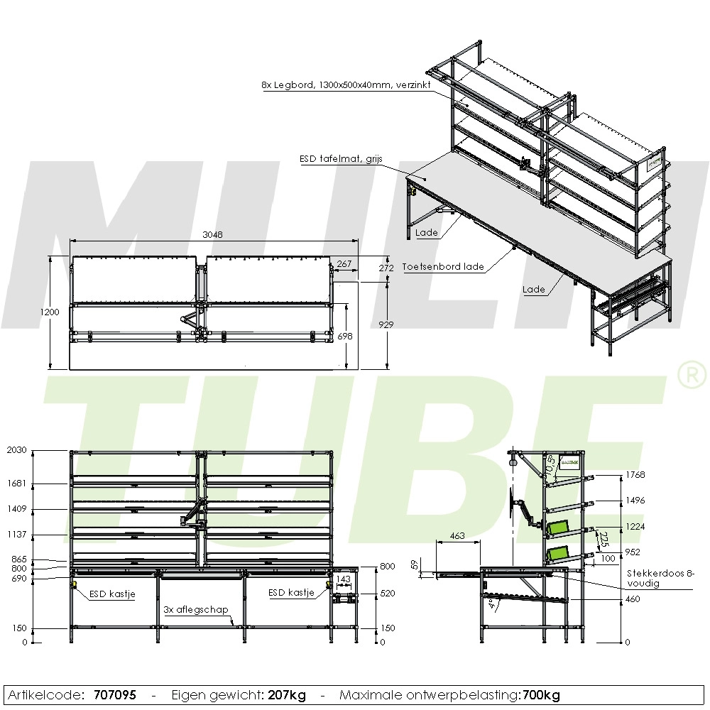 ESD werktafel | 707095