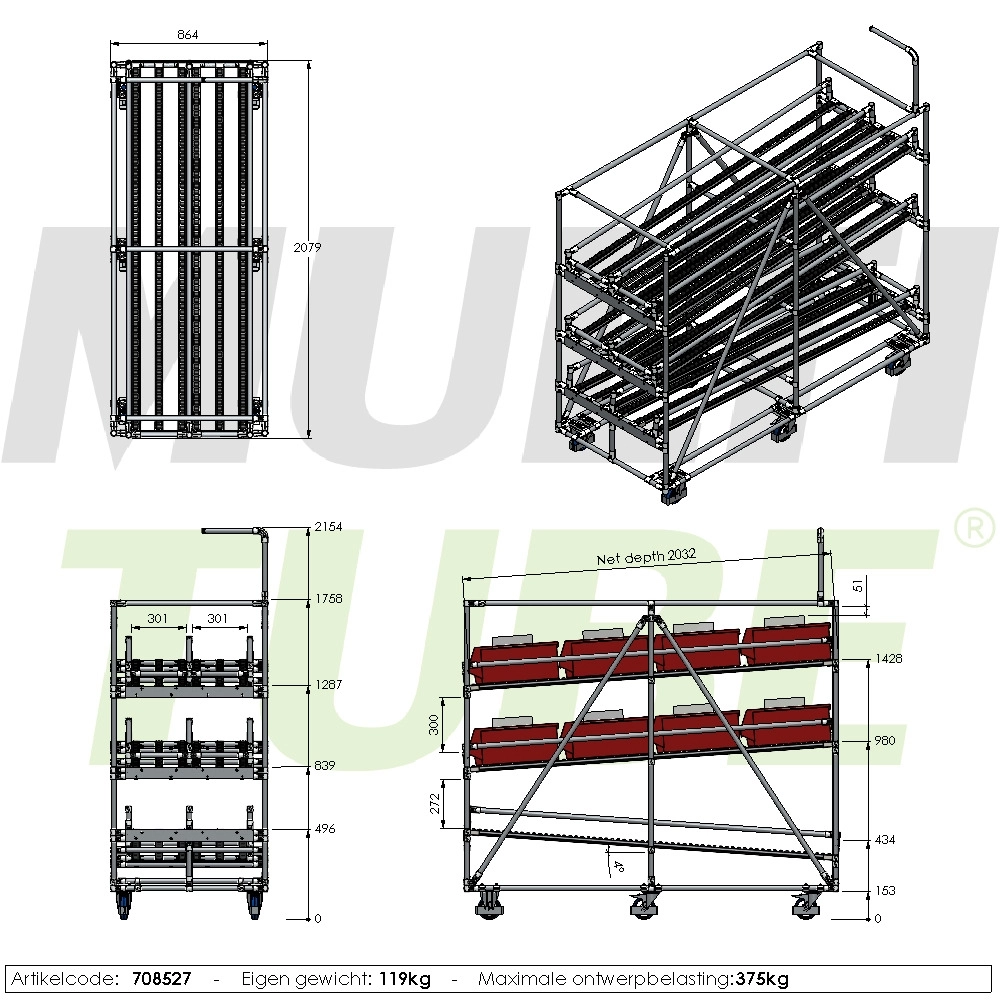 ESD flowrack | 708527