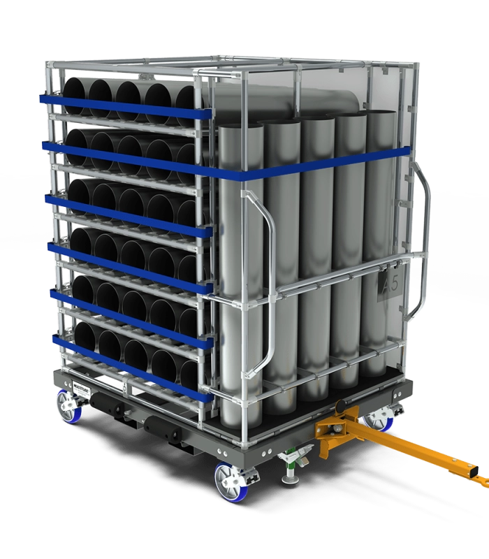 Wózek z półkami do transportu wewnętrznego | 708361