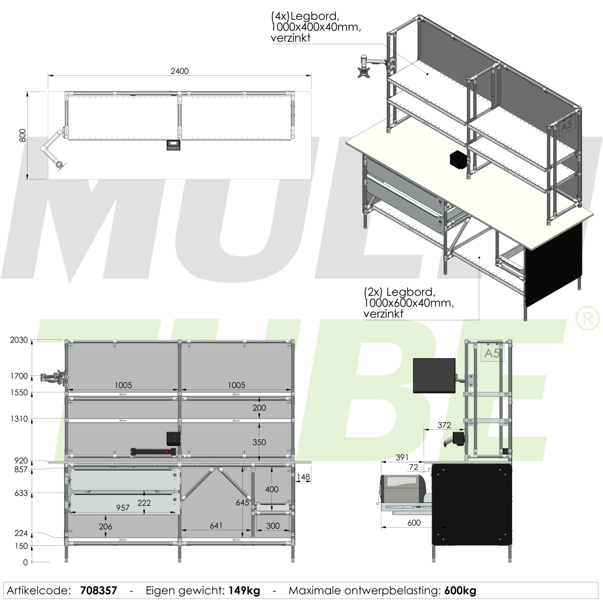 Assembly table | 708357