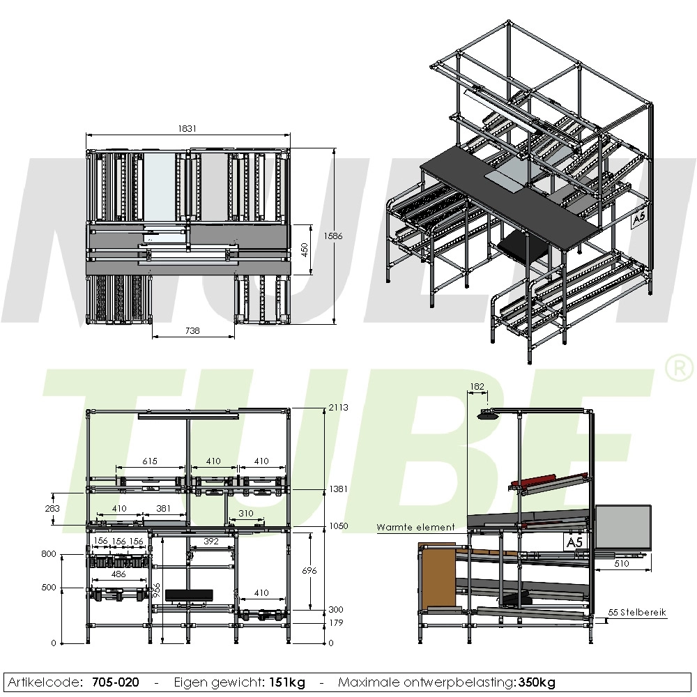 Packing table | 705-020